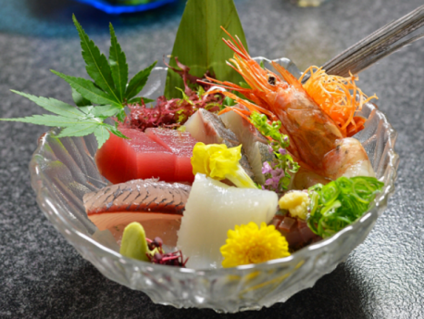 夏のお造り（四種盛）