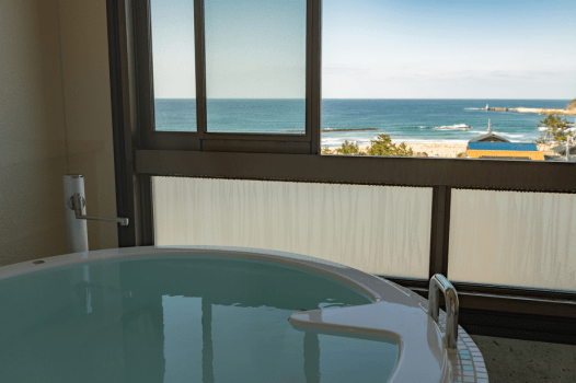 [Non-smoking] Special room with sea view, 67㎡, with semi-open-air bath (3rd, 4th, 5th floor)