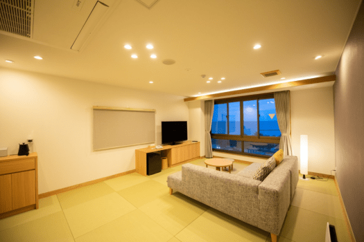 [Non-smoking] Special room with sea view, 67㎡, with semi-open-air bath (3rd, 4th, 5th floor)