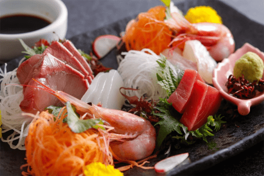 刺身御膳　造り盛合わせ