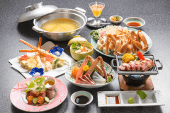 お気軽カニランチ