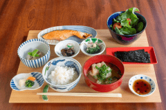 ◆シンプル和朝食プラン◆「海苔ほいろ」なし・品数控えめの、お手頃朝ごはん