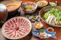 ◆２食付◆大人気！あけぼの鴨鍋プラン♪空気清浄機完備・駐車場無料・貸自転車無料