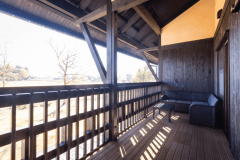 シングルベッドツイン／マウンテンビューバルコニー付