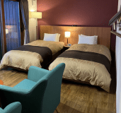 シングルベッドツイン／バルコニー付