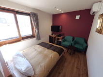 ダブルベッド　マウンテンビュー