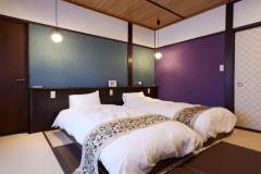 【羽入】オーシャンビュー特別室　セミダブルベッド2・シャワー・トイレ付（最大8名様）