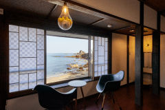 【羽入】オーシャンビュー特別室　セミダブルベッド2・シャワー・トイレ付（最大8名様）