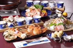 まんぷくかにコース