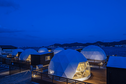 REST GLAMPING【ナチュラルドーム限定】日常を抜け出し、ひとり旅を楽しむ『ソログランピングプラン』～関門海峡の絶景と過ごす・自由気ままなリゾートステイ【素泊り】