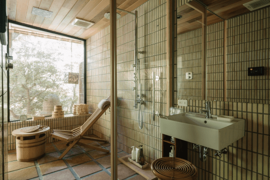 Japanese Style Sauna Suite YUGIRI (Maisonette Connecting Room) 70.10㎡ / 755ft²