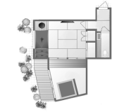 Japanese Style Deluxe HORAI(2F) 51.07㎡ / 549ft² Japanese Style Deluxe HORAI(2F) 51.07㎡ / 549ft²