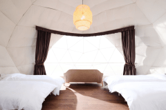 7mドームテントB【シングルベッド4台】