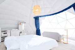 7mドームテントA 【シングルベッド2台】