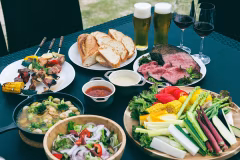 【グランピングBBQ】夕食付プラン