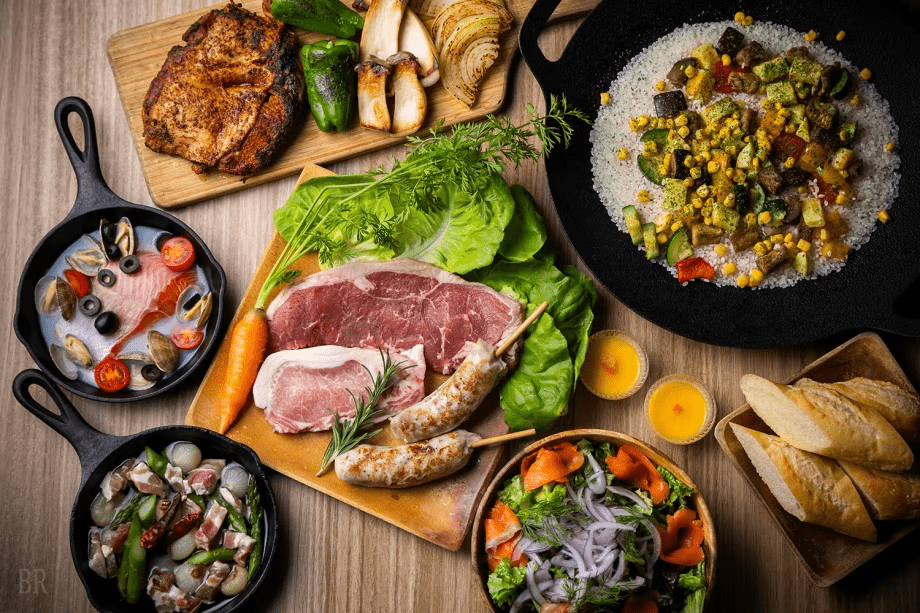 《3月以降のご予約はこちら》ボリューム満点！豪快グリル3種と湖魚を楽しむ スタンダードBBQプラン【1泊2食付き】