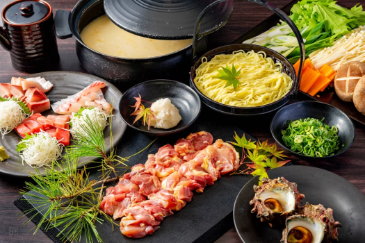 【1泊2食】◆京都の地鶏と旬の地魚を楽しむとり鍋コース◆雄大な自然の中で育ったアツアツの美味をご賞味ください