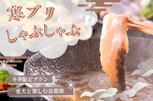 【期間限定・冬の味覚】鰤しゃぶ発祥の地で味わう「寒ぶりしゃぶしゃぶプラン」～お部屋食でアツアツの美味をご賞味ください＜1泊2食＞