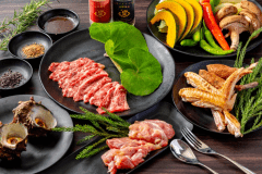 【1泊2食】◆プレミアムBBQコース◆黒毛和牛や京赤地どり。京の豪華食材を楽しむBBQプラン