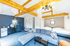 【レイクスイート】2ベッド・サウナ付き・コンパクトドッグラン