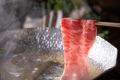 【1泊2食】◆旬の地魚と和牛を楽しむ贅沢なしゃぶしゃぶコース◆雄大な自然の中で育った伊根の幸をご賞味ください