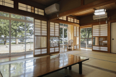 美しい日本海が望める　和室１０～１２畳