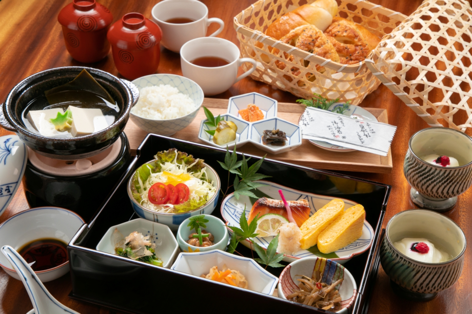 朝食一例