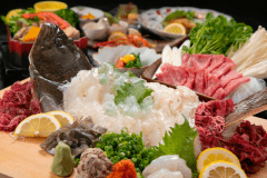 大分ヒラメ姿造り