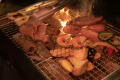 【Terrace BBQ 】
Enjoy a self-grill BBQ on the terrace,
where you cook your own meal while feeling the island breeze.
※The menu may vary from day to day based on the day&rsquo;s selection of ingredients.