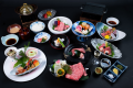 Kaiseki(Japanese Traditional Full Course Dinner)・special variety of Wagyu Hida Beef