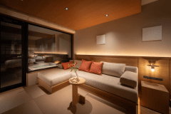 【源泉かけ流し客室露天風呂付】キングルーム／30平米