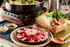 【ボタン鍋／冬季限定】 猪肉を楽しめる「鍋グランピング♪」冬のおススメはジビエ鍋★