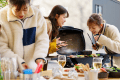 【BBQ】肉や野菜の焼けてくる香りが食欲をそそります♪