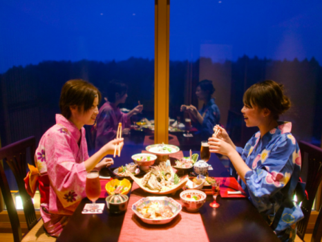 個室お食事処で“ゆっくり”能登の幸を満喫♪