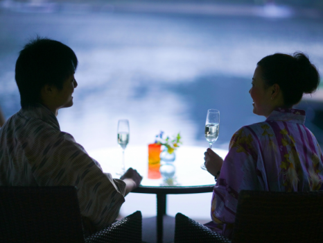■カップルプラン■　貸切露天♪＆個室食事♪＆色浴衣♪～彼と私の“ふたりだけ♪”の特別なひとときを～