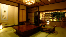 Maisonette with Open Air Bath Japanese Futon type