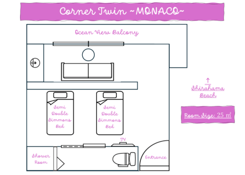 Corner Twin ~MONACO~ Corner Twin ~MONACO~