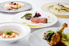 【60歳以上限定】ハーフポーションフルコースディナー≪2食付≫