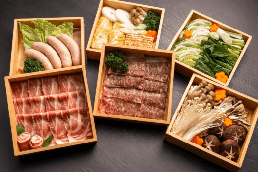 静岡二色しゃぶしゃぶ鍋