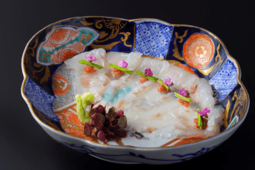 夕食一例（お造り）