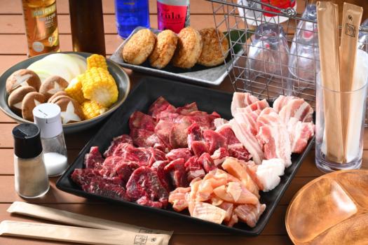 【国産BBQセット付プラン】手ぶらで楽しむ貸切贅沢グランピング