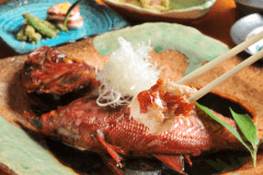 最低価格保証）いいとこ取り！ご夕食ライトプラン金目鯛煮付けコース2食付/副菜3品減ボリュームダウンで価格もダウン