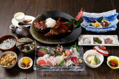 定番スタンダード金目鯛の煮付けコース