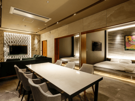 【大熊二楼】温泉+按摩浴缸套房145㎡■尊贵海景套房