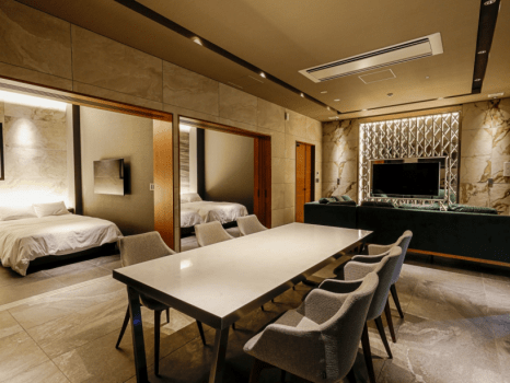 【大熊一楼】温泉+按摩浴缸套房145㎡■尊贵海景套房