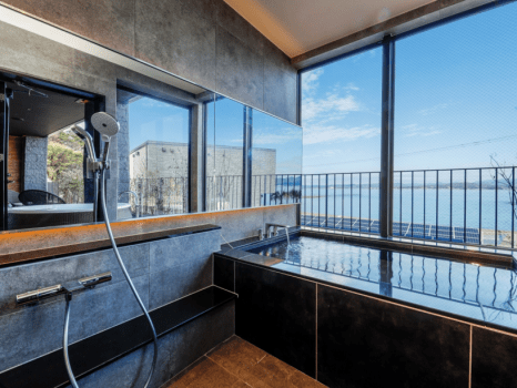 【大熊一楼】温泉+按摩浴缸套房145㎡■尊贵海景套房