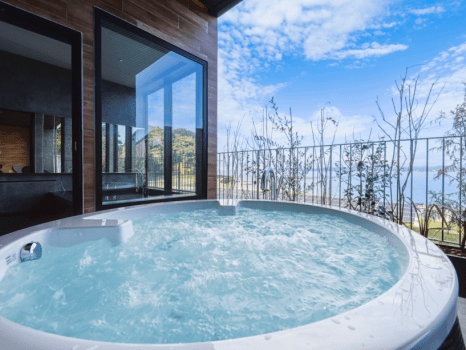 【大熊一楼】温泉+按摩浴缸套房145㎡■尊贵海景套房