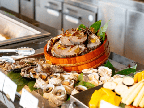 【朝食一例】記憶に残る特別なハーフビュッフェをお召し上がり下さい。