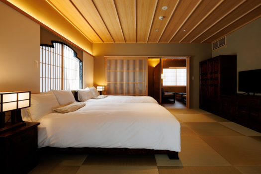 "Komakusa"twin beds room with open-air hot spring bath (non-smoking) "Komakusa"twin beds room with open-air hot spring bath (non-smoking)