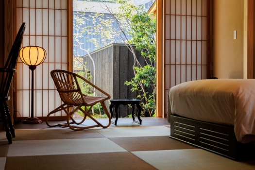 "Komakusa"twin beds room with open-air hot spring bath (non-smoking) "Komakusa"twin beds room with open-air hot spring bath (non-smoking)